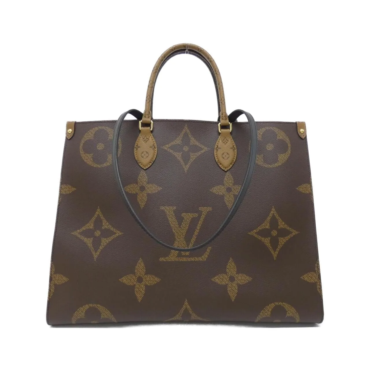 LOUIS VUITTON OnTheGo M45320 Handbag Monogram Black