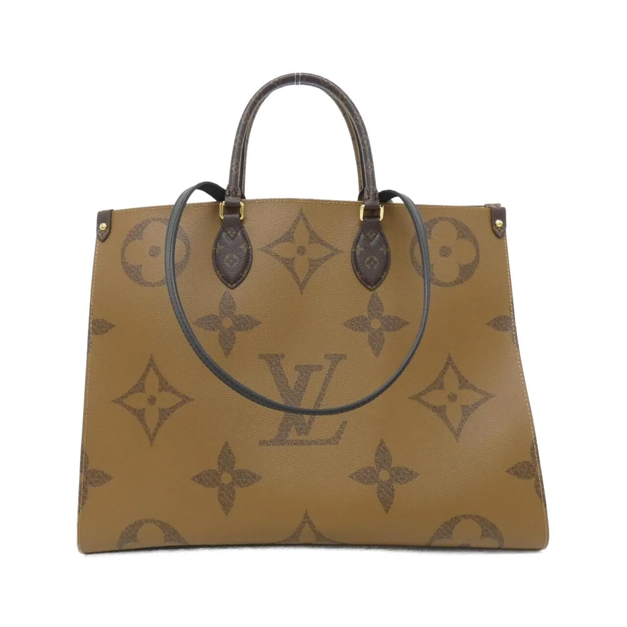 LOUIS VUITTON OnTheGo M45320 Handbag Monogram Black Monogram Rank A - Thumbnail 2