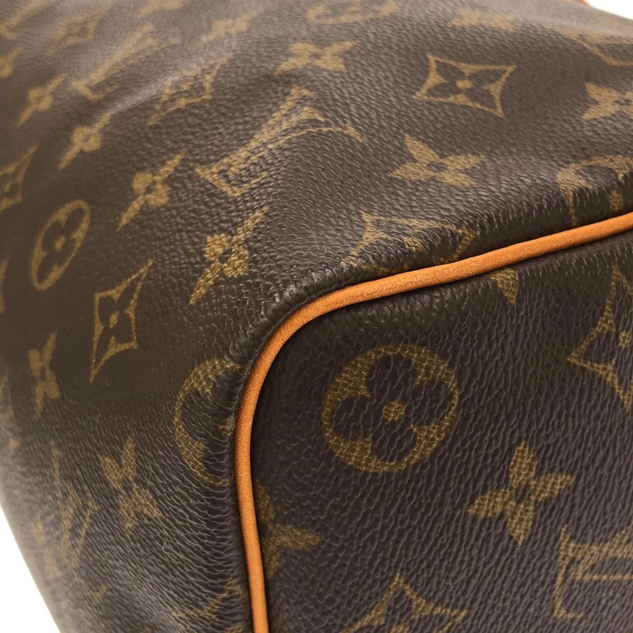 LOUIS VUITTON Speedy M41522 Boston Monogram 黑色 Monogram 中古品A - 縮圖 3