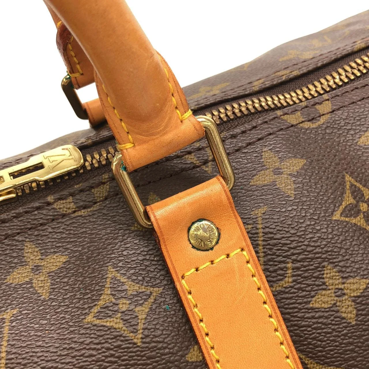 LOUIS VUITTON Keepall M41424 Boston Monogram 4