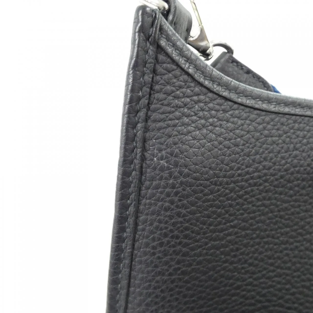 HERMES Evelyne 069426CK Shoulder Clemence 藍色 Clemence 皮 中古品A - 縮圖 6