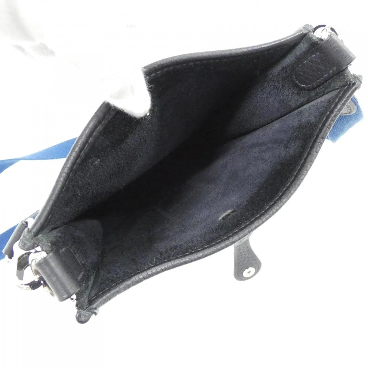 HERMES Evelyne 069426CK Shoulder Clemence 藍色 Clemence 皮 中古品A - 縮圖 8