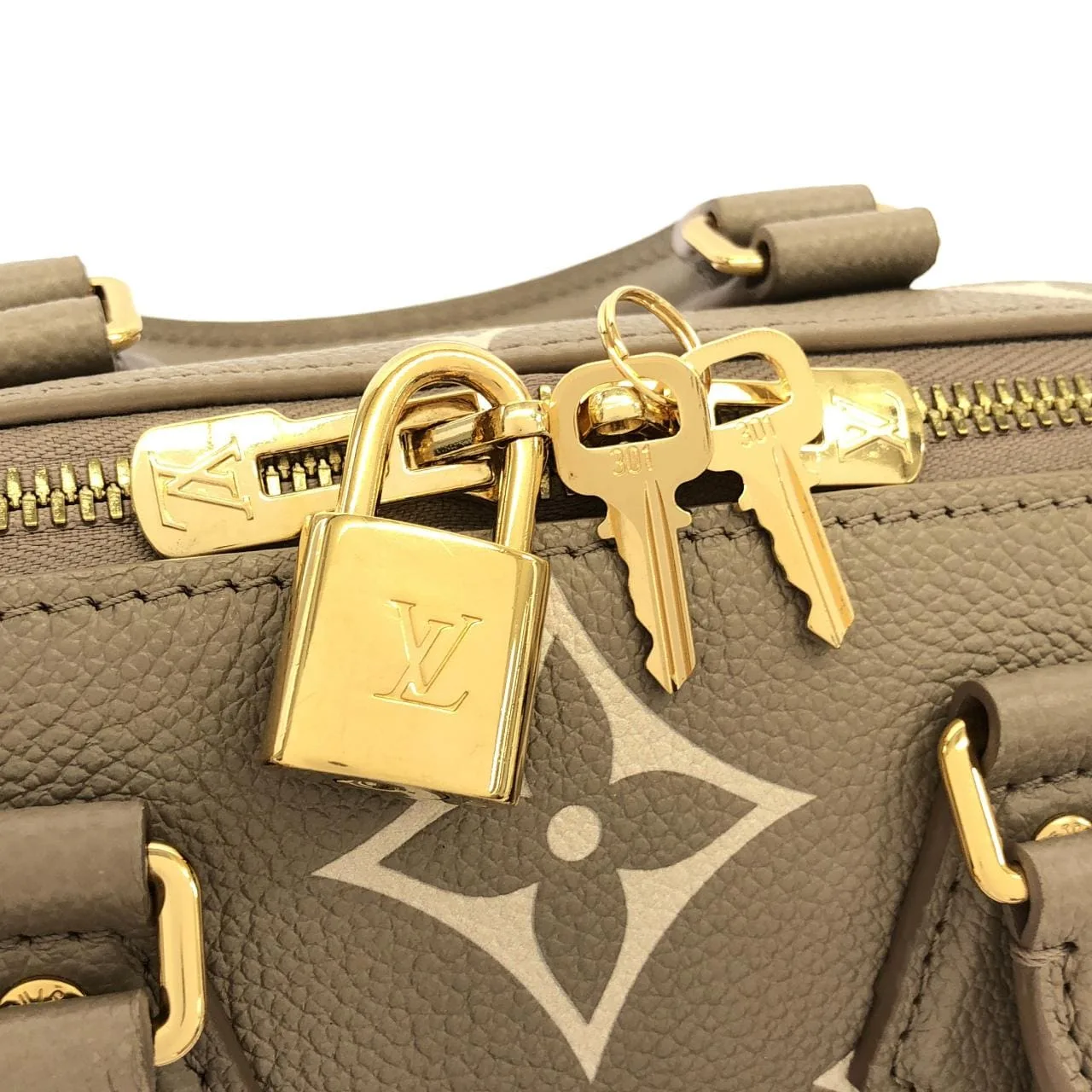 LOUIS VUITTON Speedy M46575 波士頓包 Monogram 黑色 Monogram 中古品A - 縮圖 4