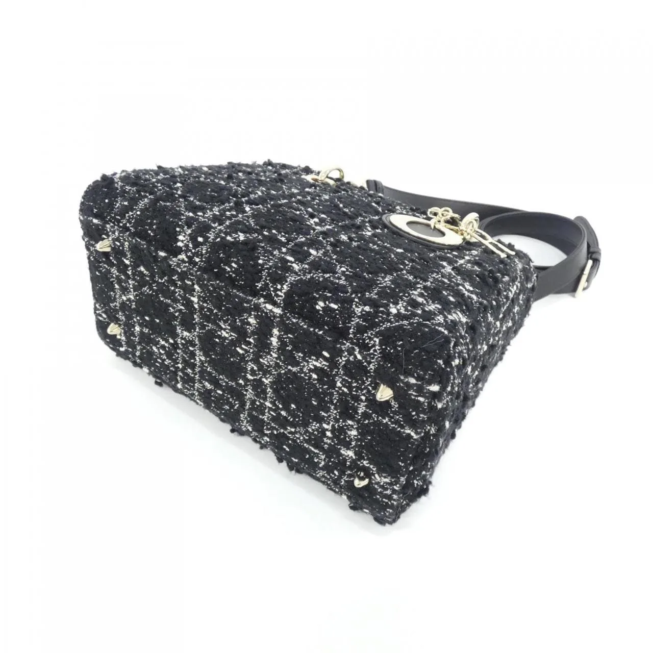 DIOR Lady Dior M0565OTKV Handbag Tweed 3