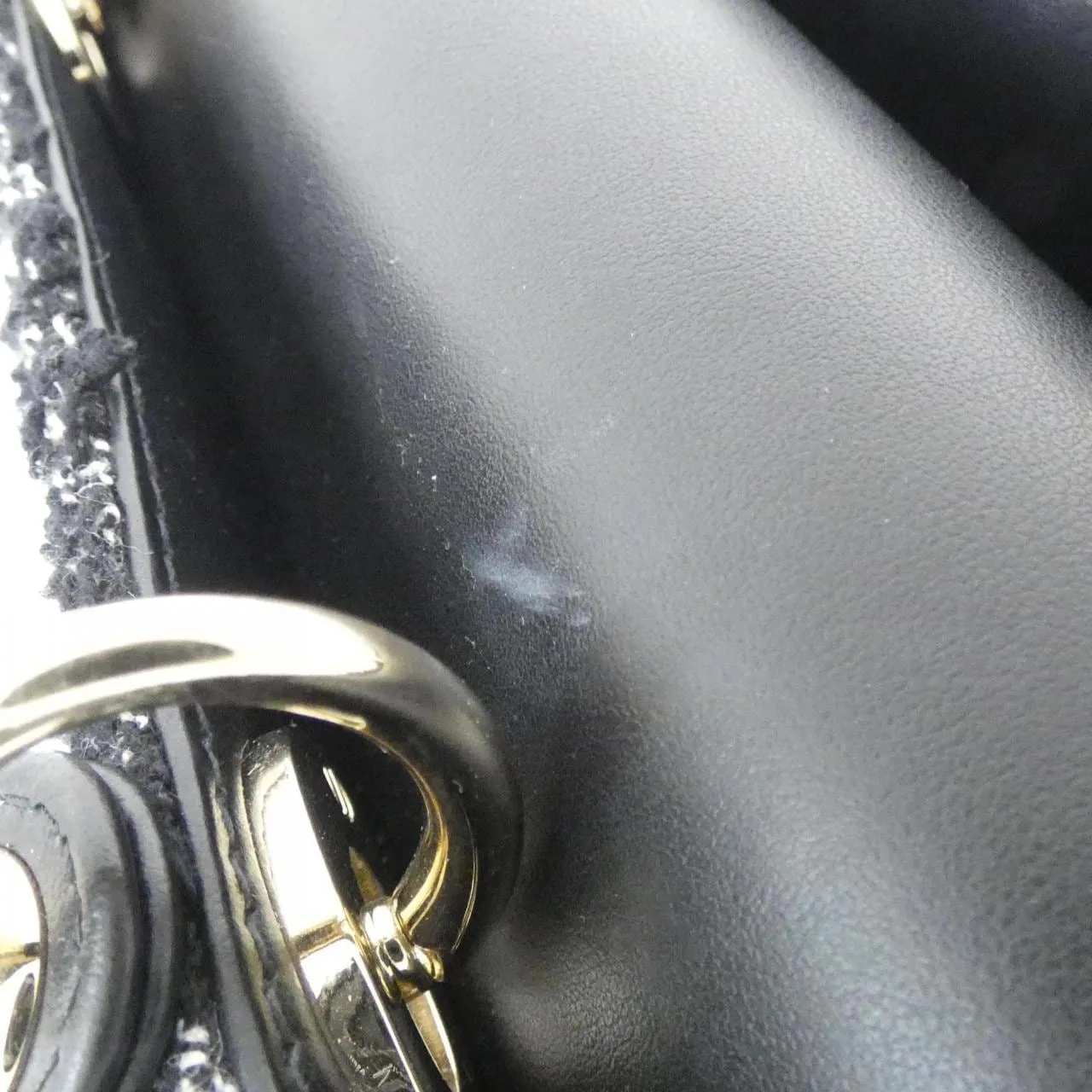 DIOR Lady Dior M0565OTKV Handbag Tweed 5