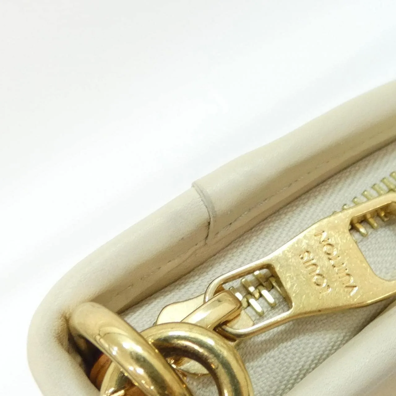LOUIS VUITTON M26186 小袋 Monogram 米色 Monogram 中古品A - 縮圖 4
