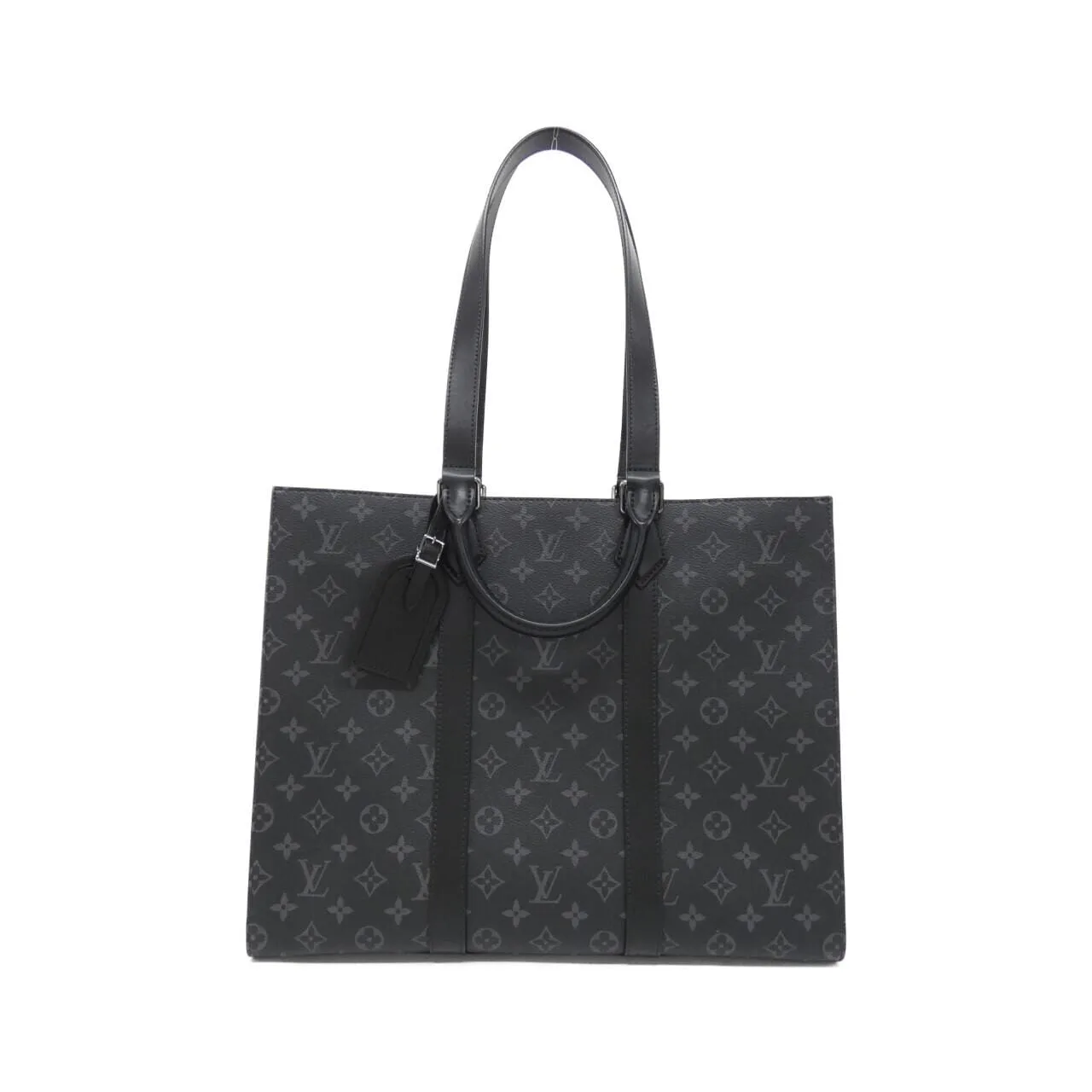 LOUIS VUITTON Eclipse M47059 Handbag Monogram Black