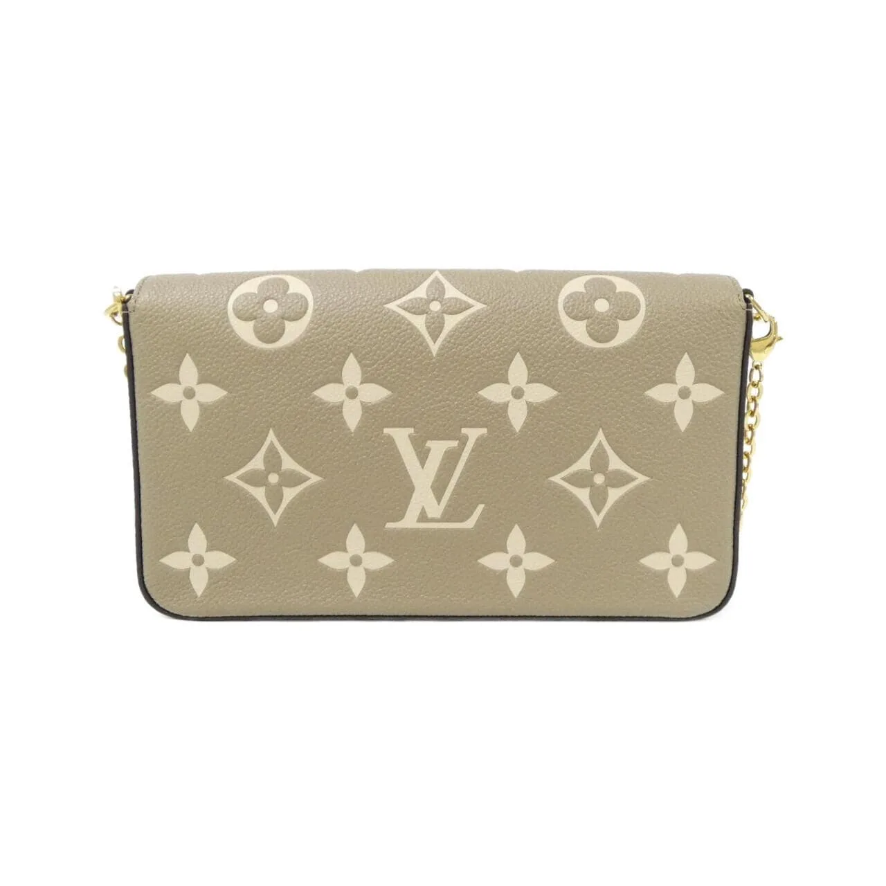 LOUIS VUITTON Pochette M69977 Shoulder Monogram 黑色 Monogram 中古品A - 縮圖 2