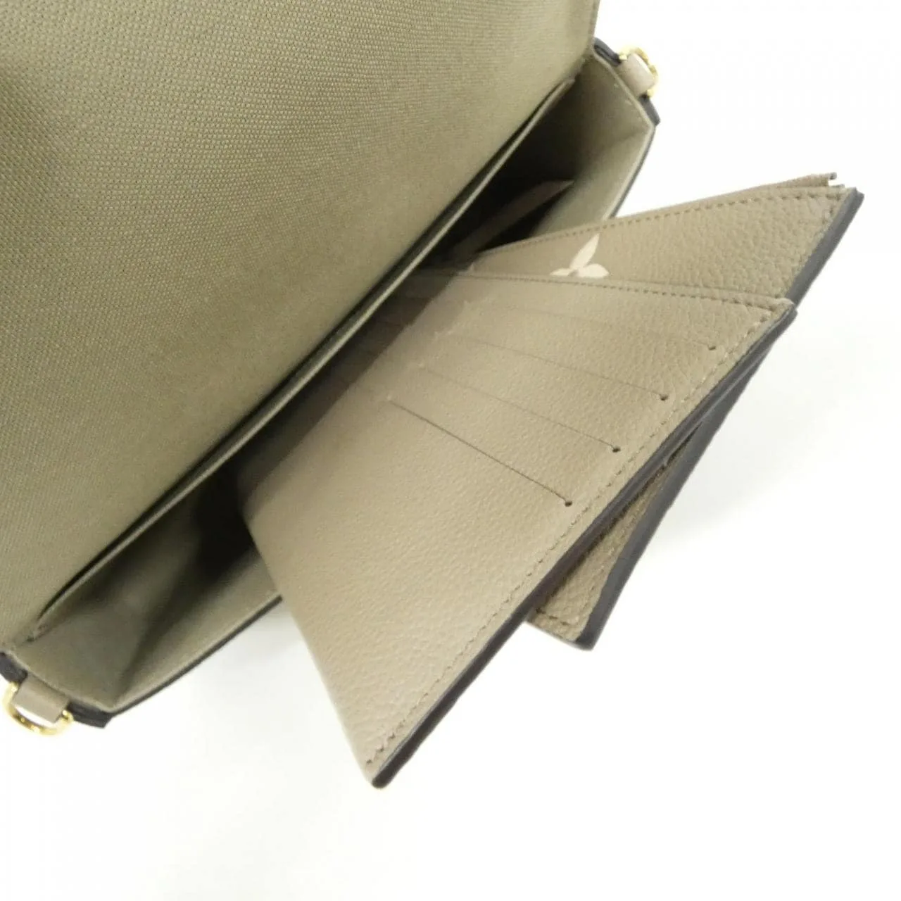 LOUIS VUITTON Pochette M69977 Shoulder Monogram 黑色 Monogram 中古品A - 縮圖 7