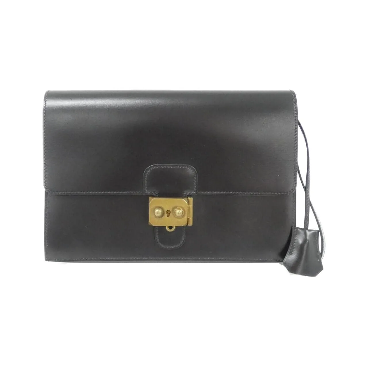HERMES 公事包 Box Calf Black