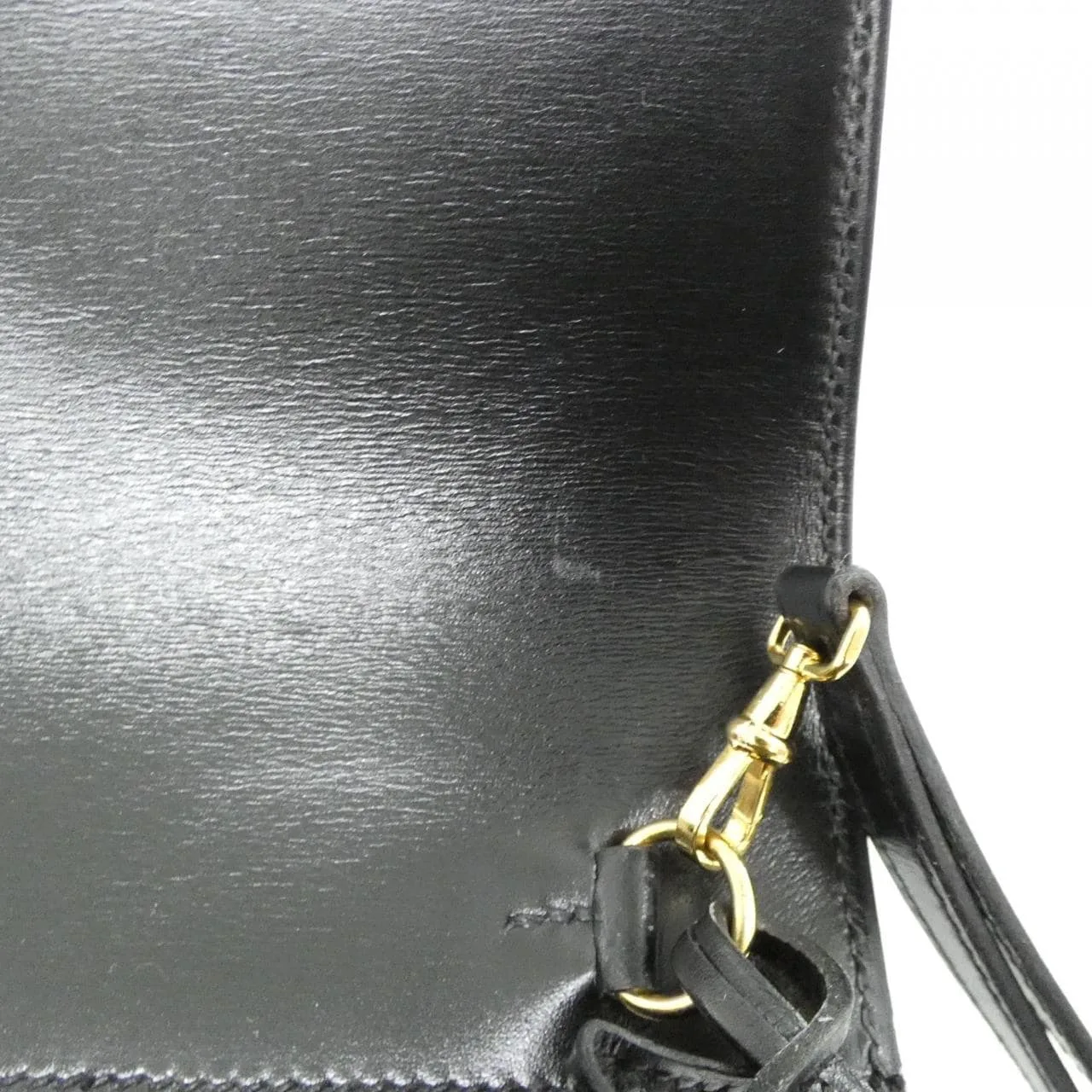 HERMES 公事包 Box Calf 黑色 Box 皮 中古品A - 縮圖 10