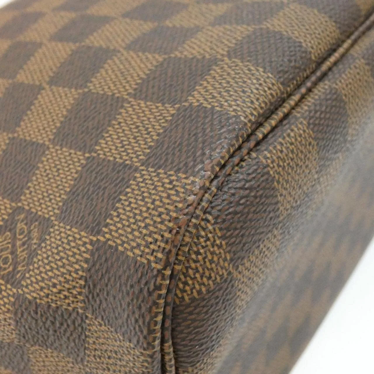 LOUIS VUITTON Neverfull N41603 Tote Damier Ebene Damier Rank A - Thumbnail 2