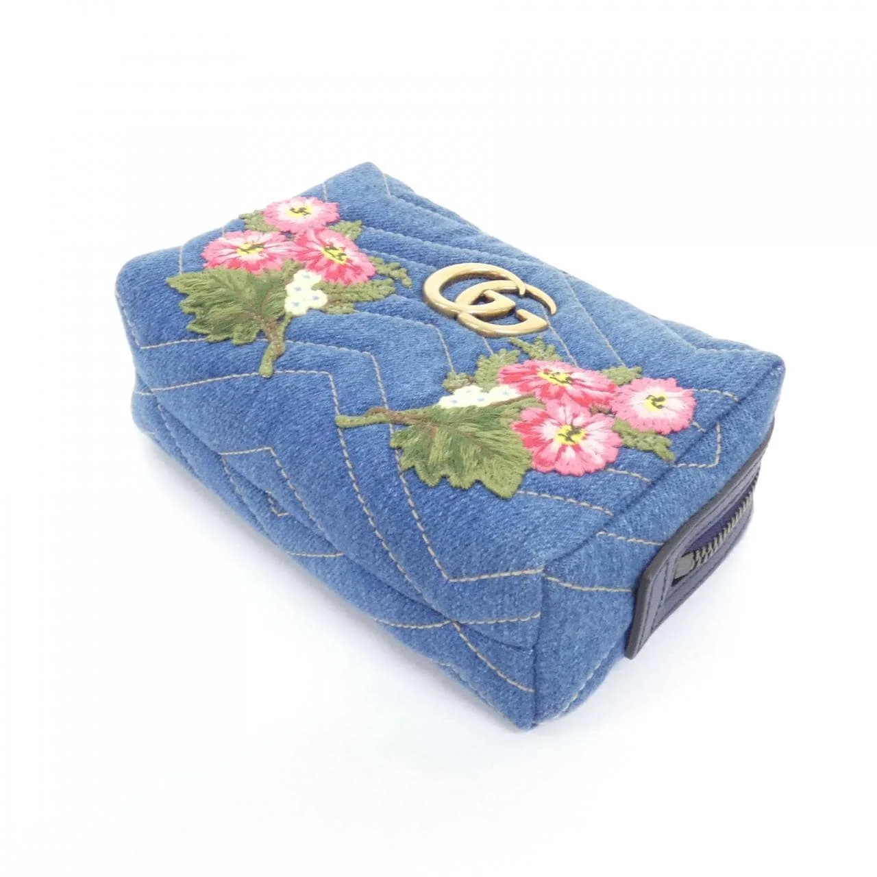 GUCCI 476165 9B57T Pouch Denim 3