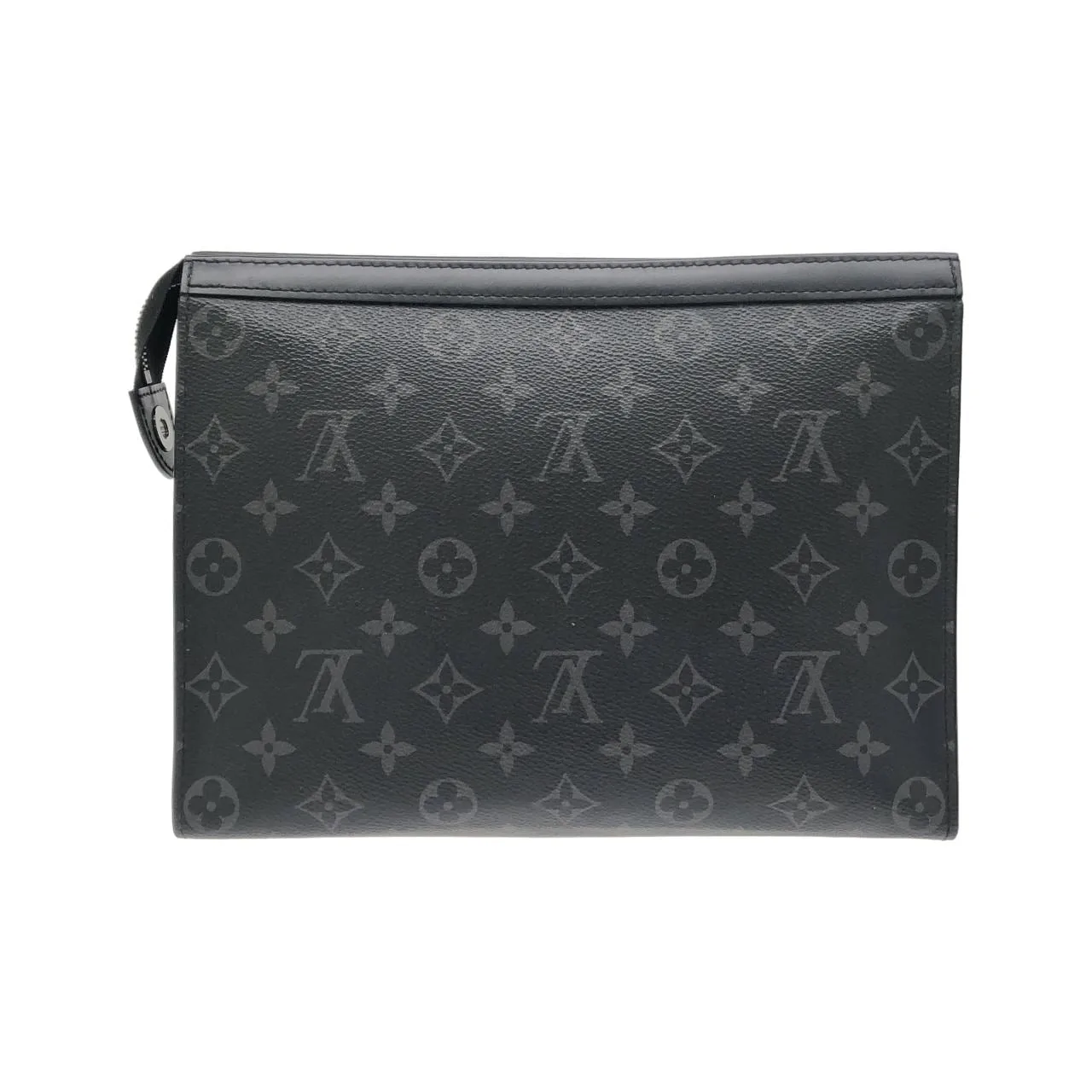 LOUIS VUITTON Pochette M61692 手提包 Monogram 黑色 Monogram 中古品A - 縮圖 2