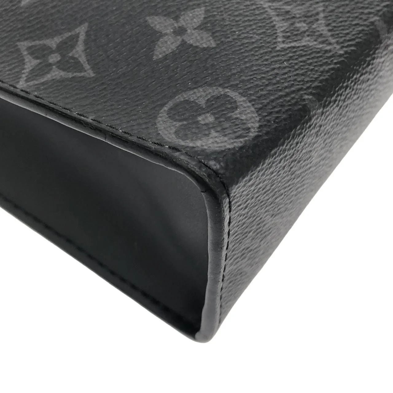 LOUIS VUITTON Pochette M61692 手提包 Monogram 黑色 Monogram 中古品A - 縮圖 3