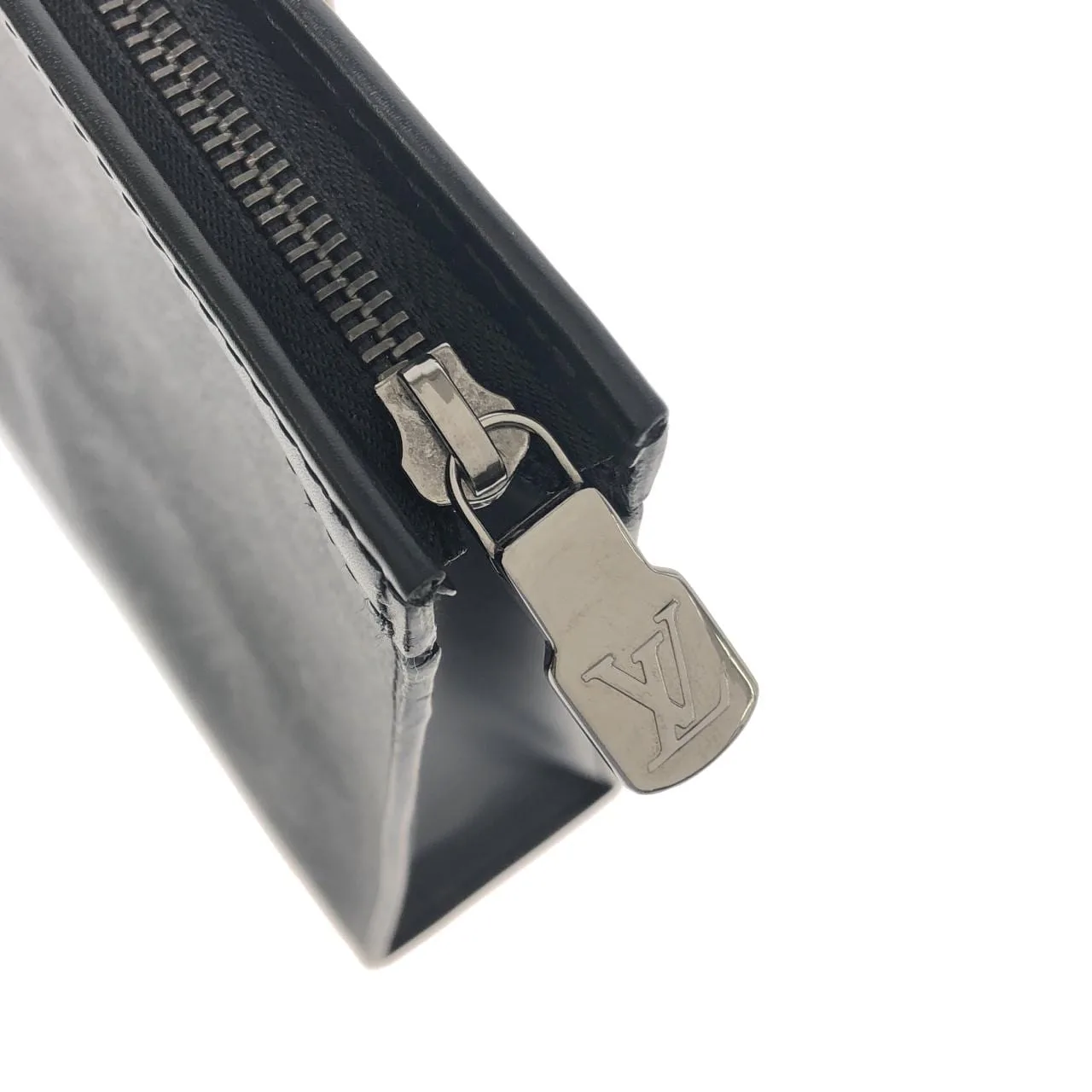 LOUIS VUITTON Pochette M61692 手提包 Monogram 黑色 Monogram 中古品A - 縮圖 5