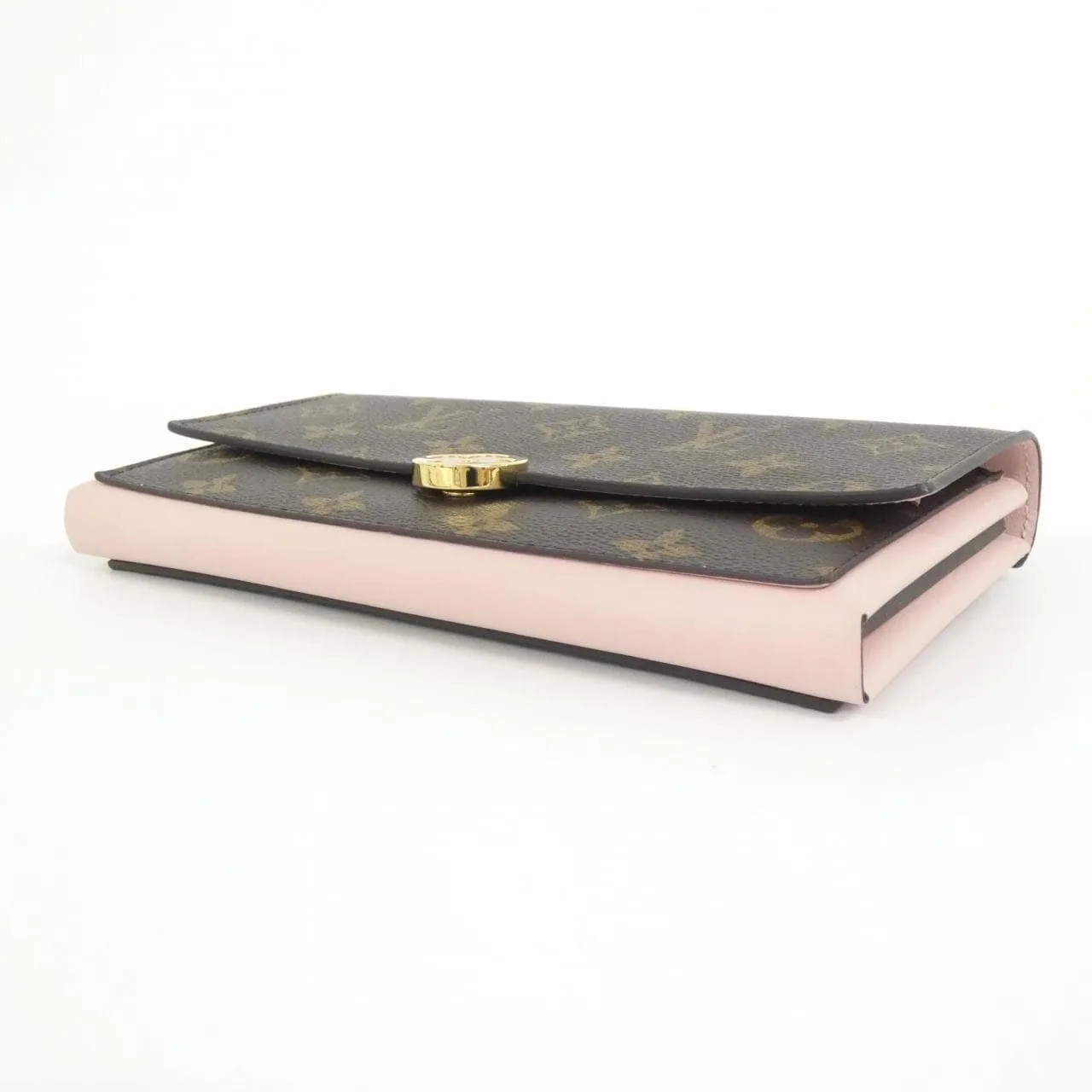 LOUIS VUITTON M64586 銀包 Monogram 黑色 Monogram 中古品A - 縮圖 3