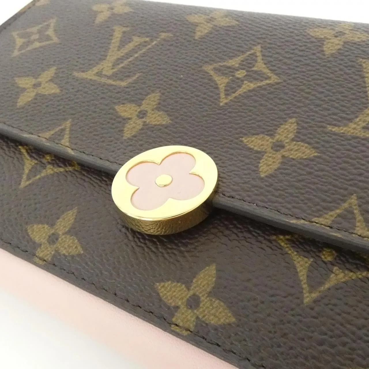 LOUIS VUITTON M64586 銀包 Monogram 黑色 Monogram 中古品A - 縮圖 4