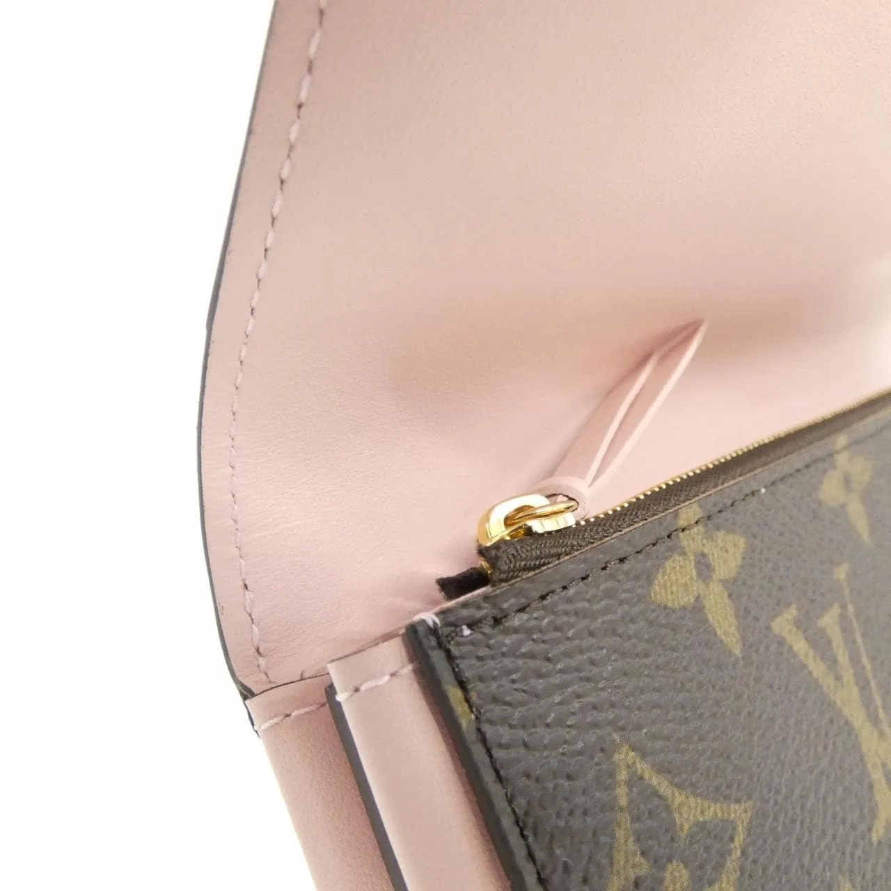 LOUIS VUITTON M64586 銀包 Monogram 黑色 Monogram 中古品A - 縮圖 6
