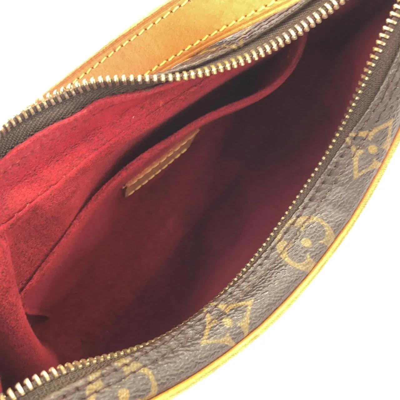 LOUIS VUITTON Pochette M51510 肩背包 Monogram 黑色 Monogram 中古品B - 縮圖 6