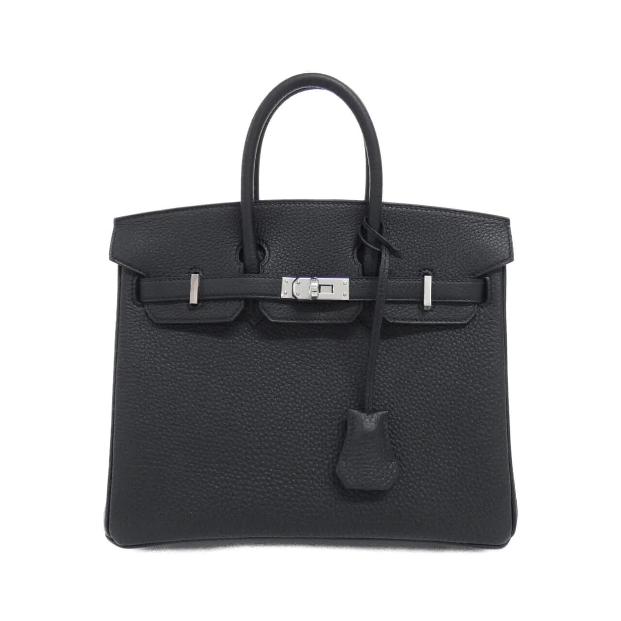 HERMES Birkin 041344CK Handbag Togo Black