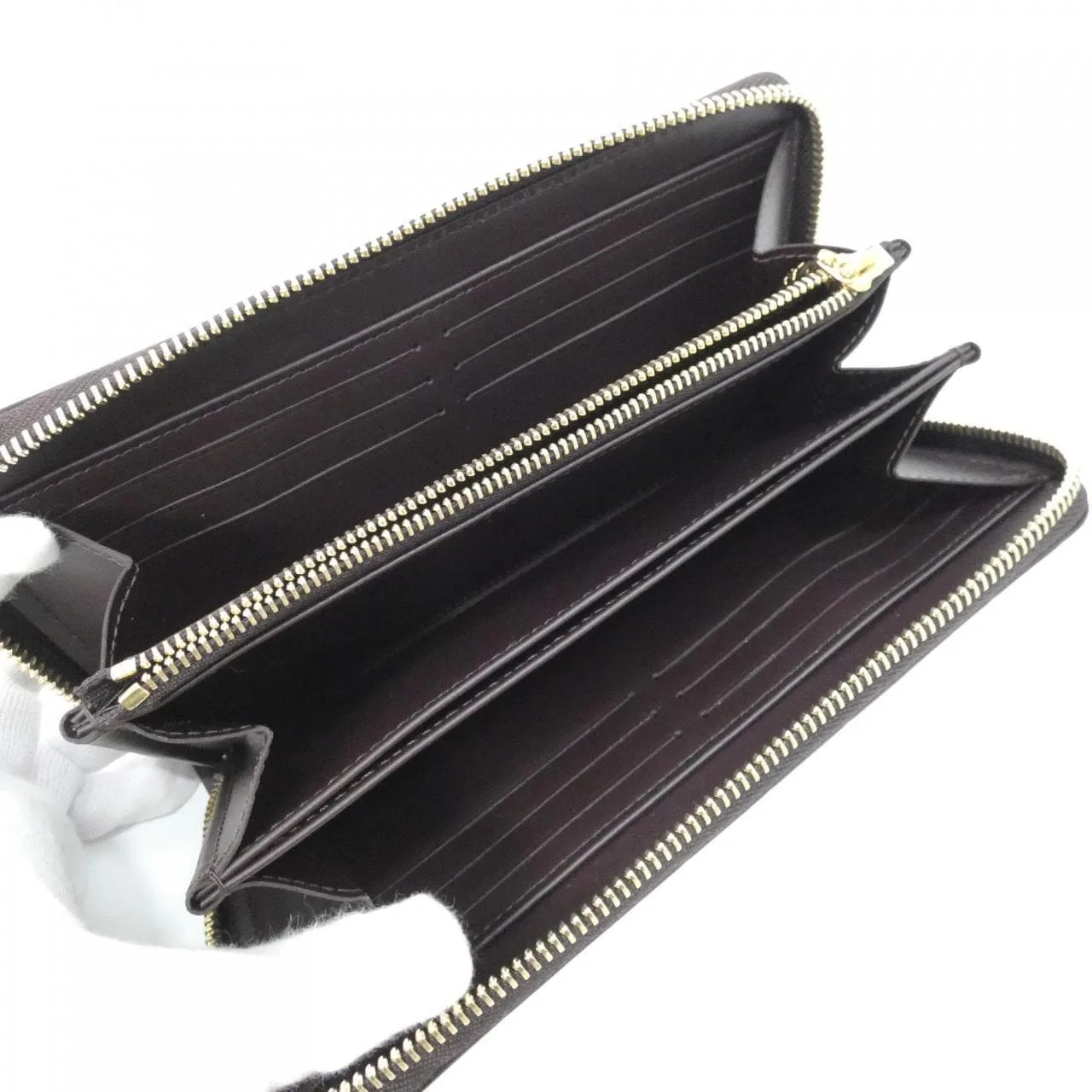 LOUIS VUITTON M90416 Wallet Vernis 黑色 Vernis 中古品A - 縮圖 3
