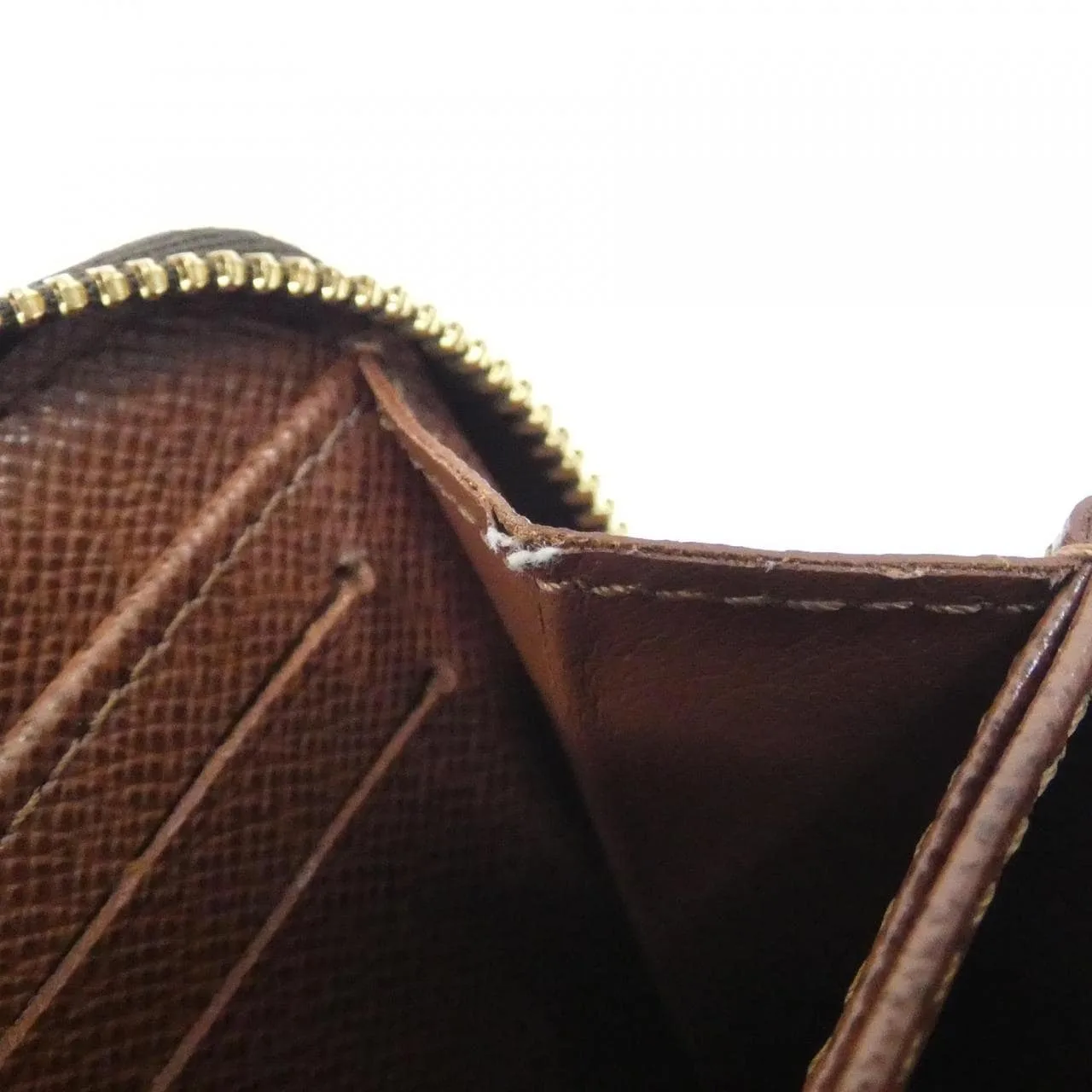 LOUIS VUITTON M60067 Coin Case Monogram 黑色 Monogram 中古品A - 縮圖 5