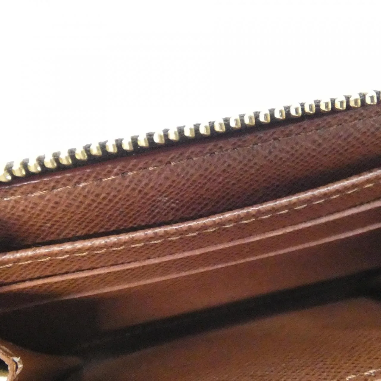 LOUIS VUITTON M60067 Coin Case Monogram 黑色 Monogram 中古品A - 縮圖 6