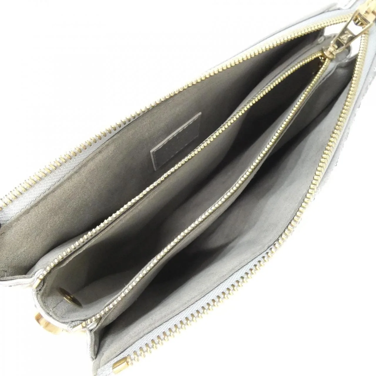 LOUIS VUITTON M59599 Shoulder Lambskin Silver Lambskin Rank A - Thumbnail 7