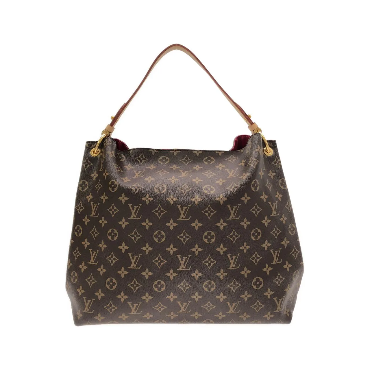 LOUIS VUITTON M43701 肩背包 Monogram 灰色 Monogram 中古品A - 縮圖 2