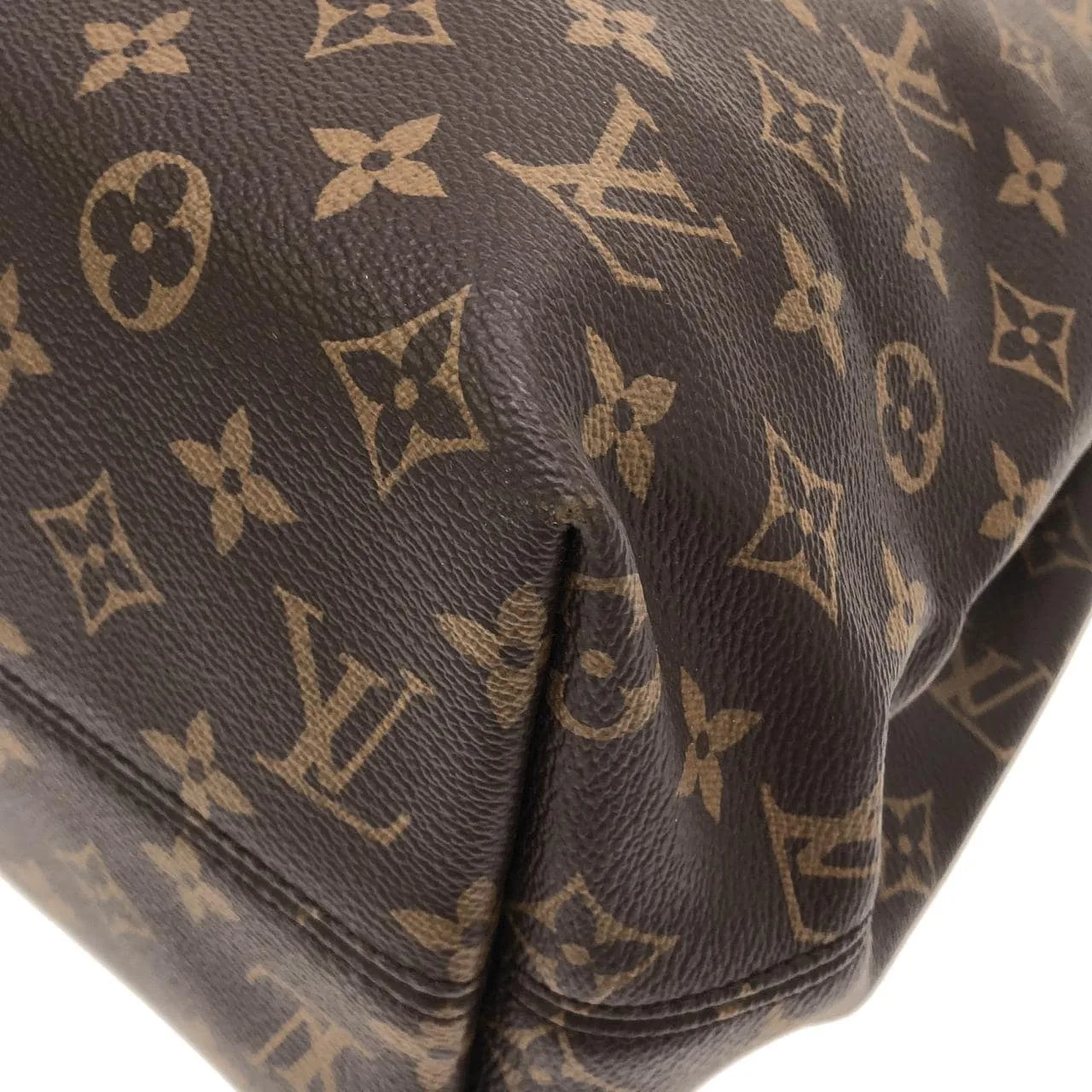 LOUIS VUITTON M43701 肩背包 Monogram 灰色 Monogram 中古品A - 縮圖 3