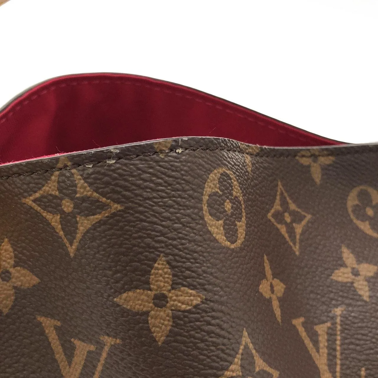 LOUIS VUITTON M43701 肩背包 Monogram 灰色 Monogram 中古品A - 縮圖 4