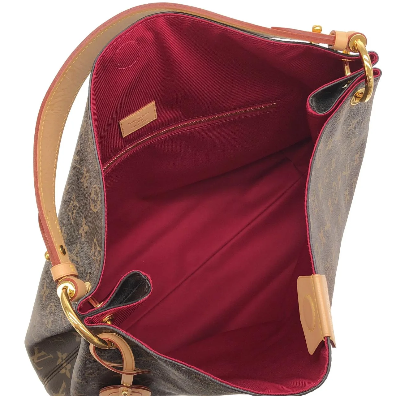 LOUIS VUITTON M43701 肩背包 Monogram 灰色 Monogram 中古品A - 縮圖 8