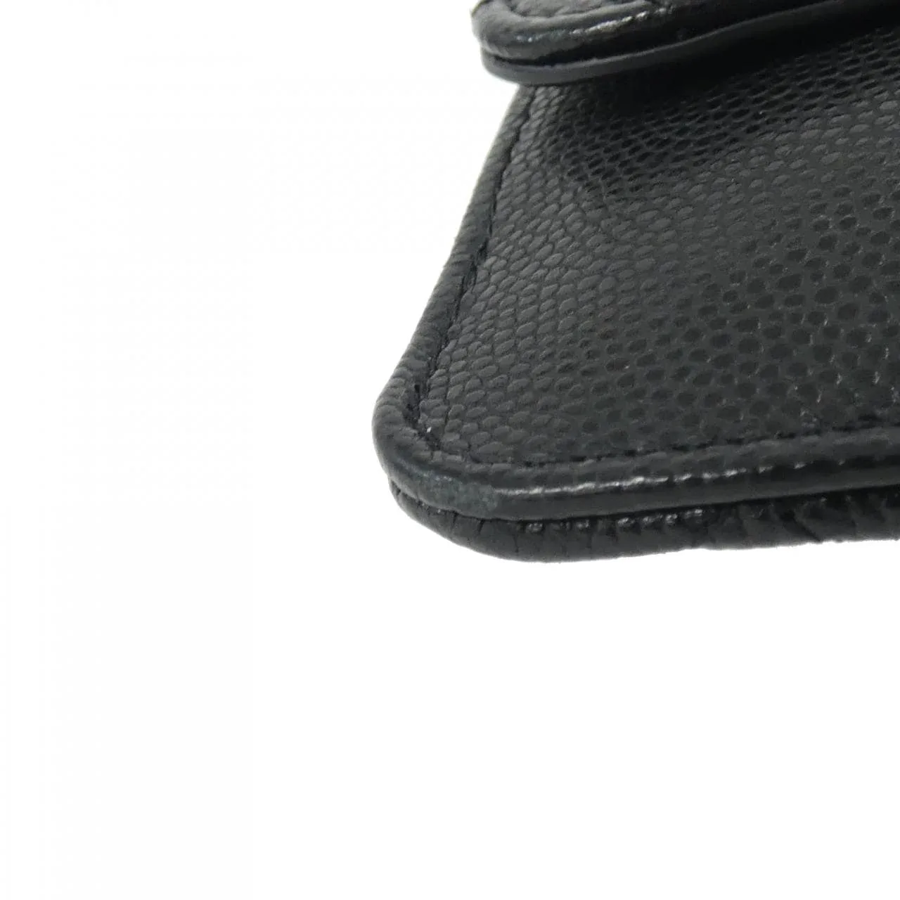 CHANEL Timeless Classic AP0766 Wallet Grained Calfskin Black Grained Calfskin Rank A - Thumbnail 3
