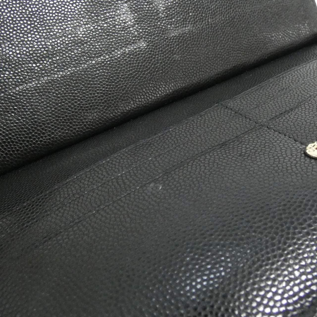 CHANEL Timeless Classic AP0766 Wallet Grained Calfskin Black Grained Calfskin Rank A - Thumbnail 8