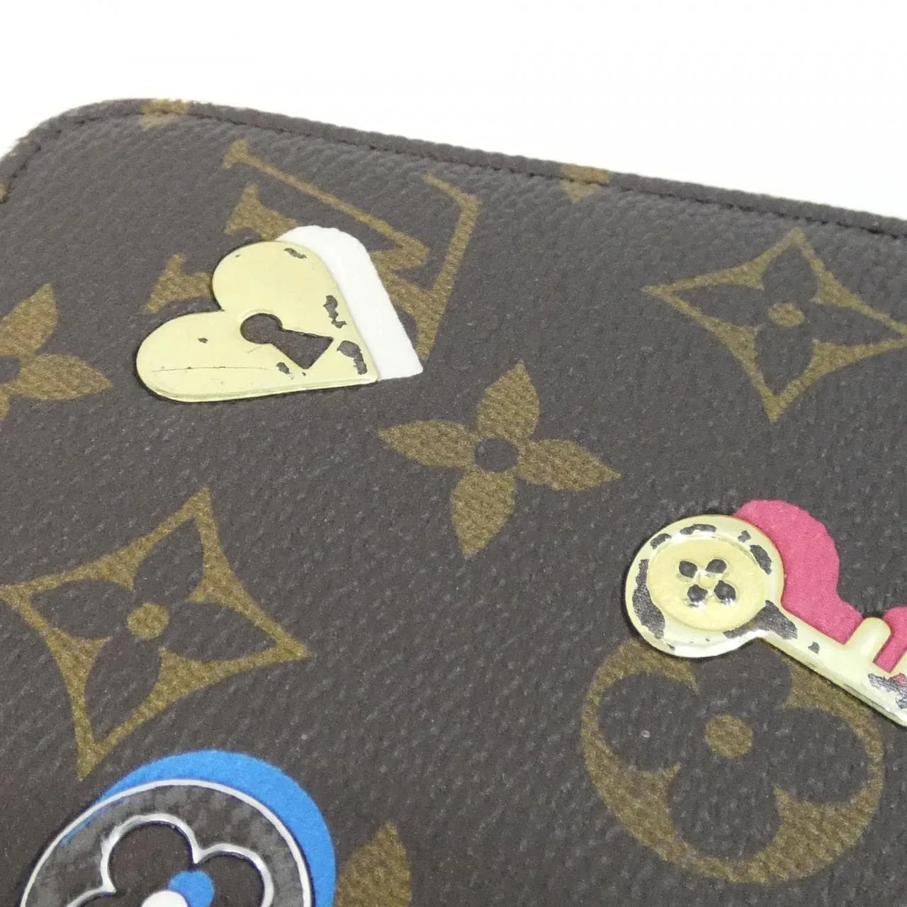 LOUIS VUITTON M64116 銀包 Monogram 黑色 Monogram 中古品A - 縮圖 5