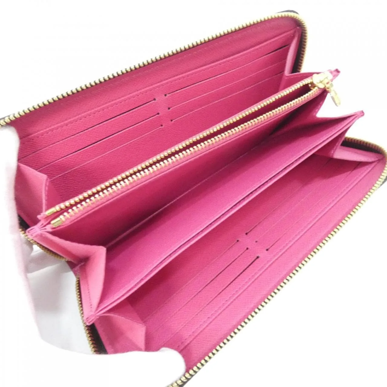 LOUIS VUITTON M64116 銀包 Monogram 黑色 Monogram 中古品A - 縮圖 7