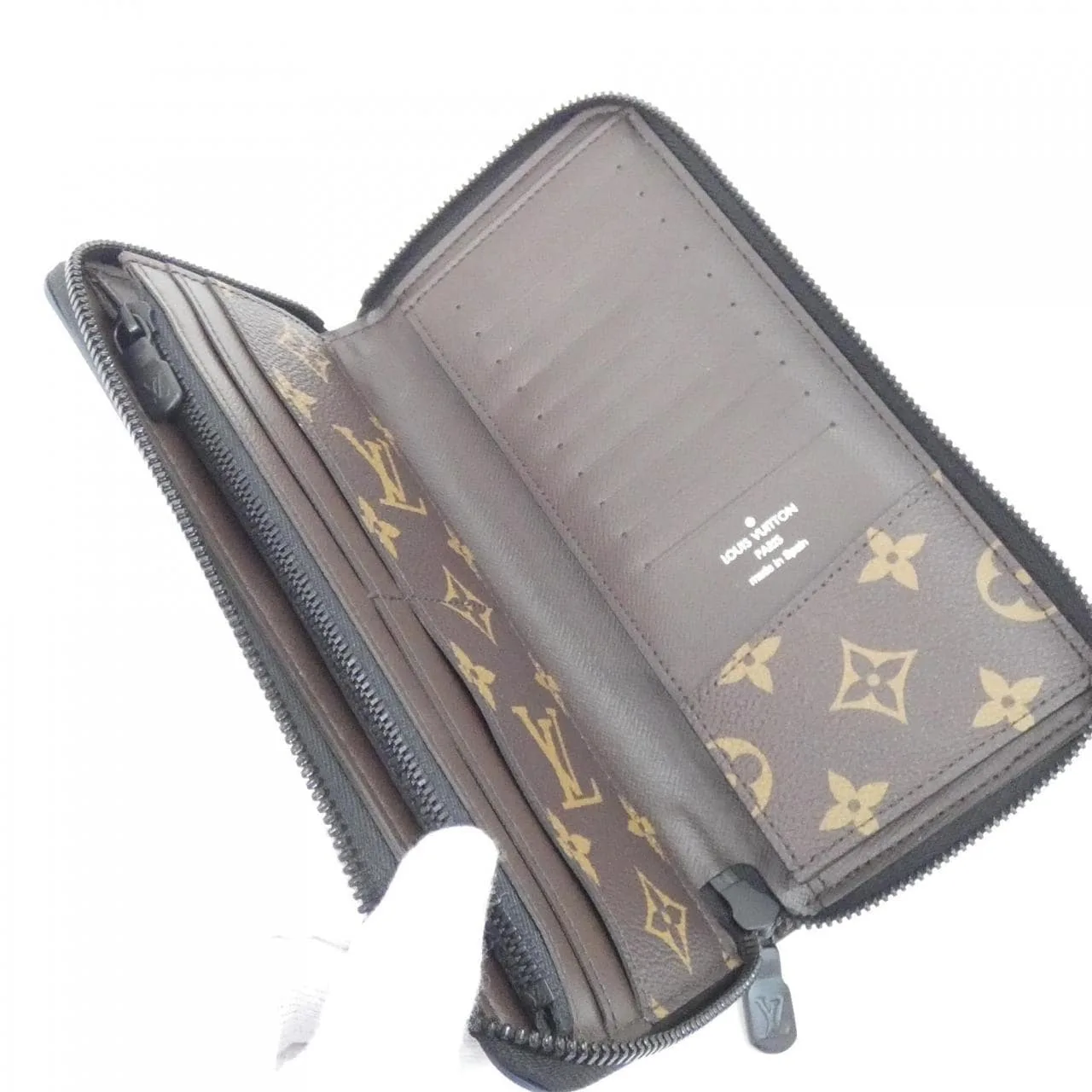 LOUIS VUITTON M82799 銀包 Monogram 藍色 Monogram 中古品A - 縮圖 5