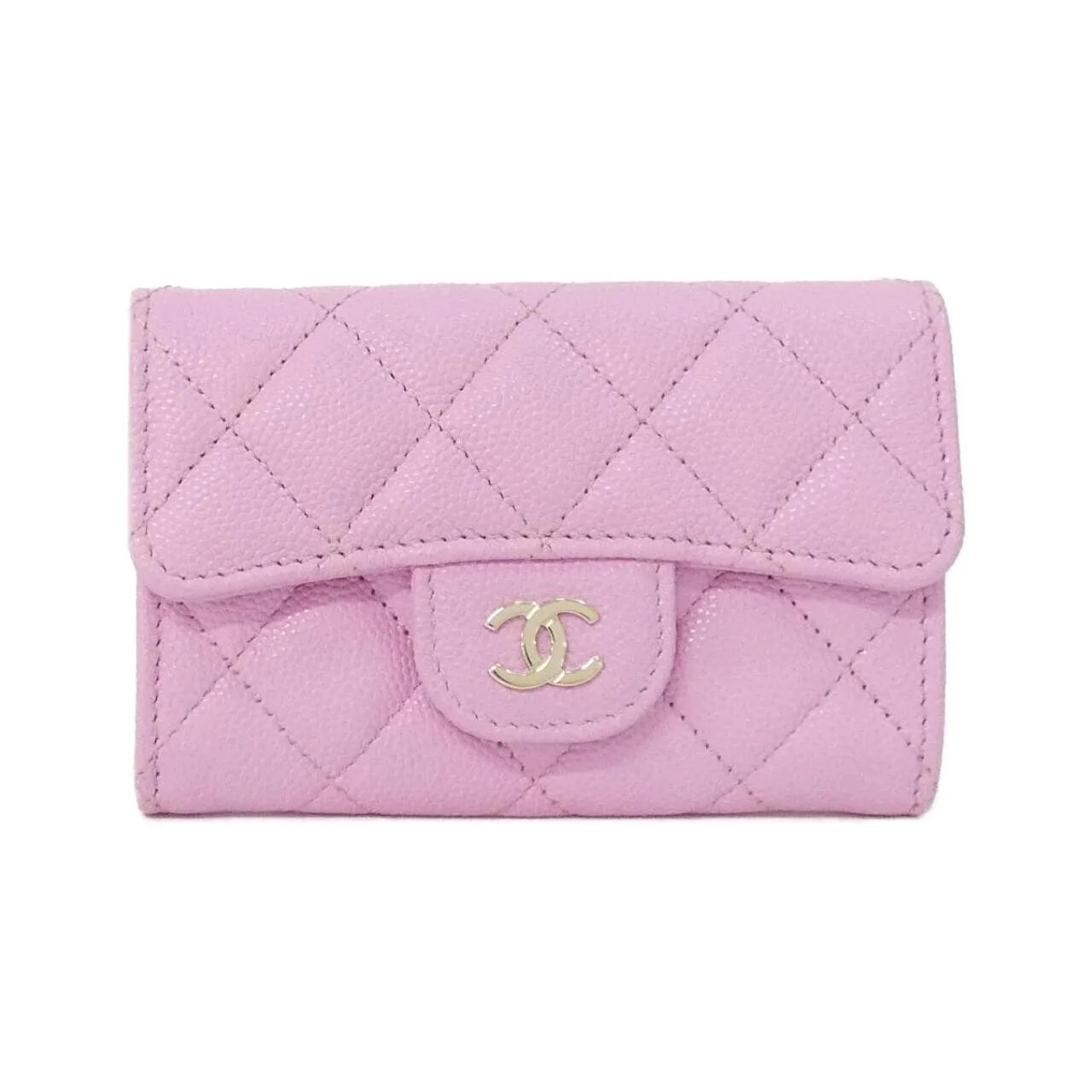 CHANEL Timeless Classic AP0214 卡片套 荔枝紋牛皮