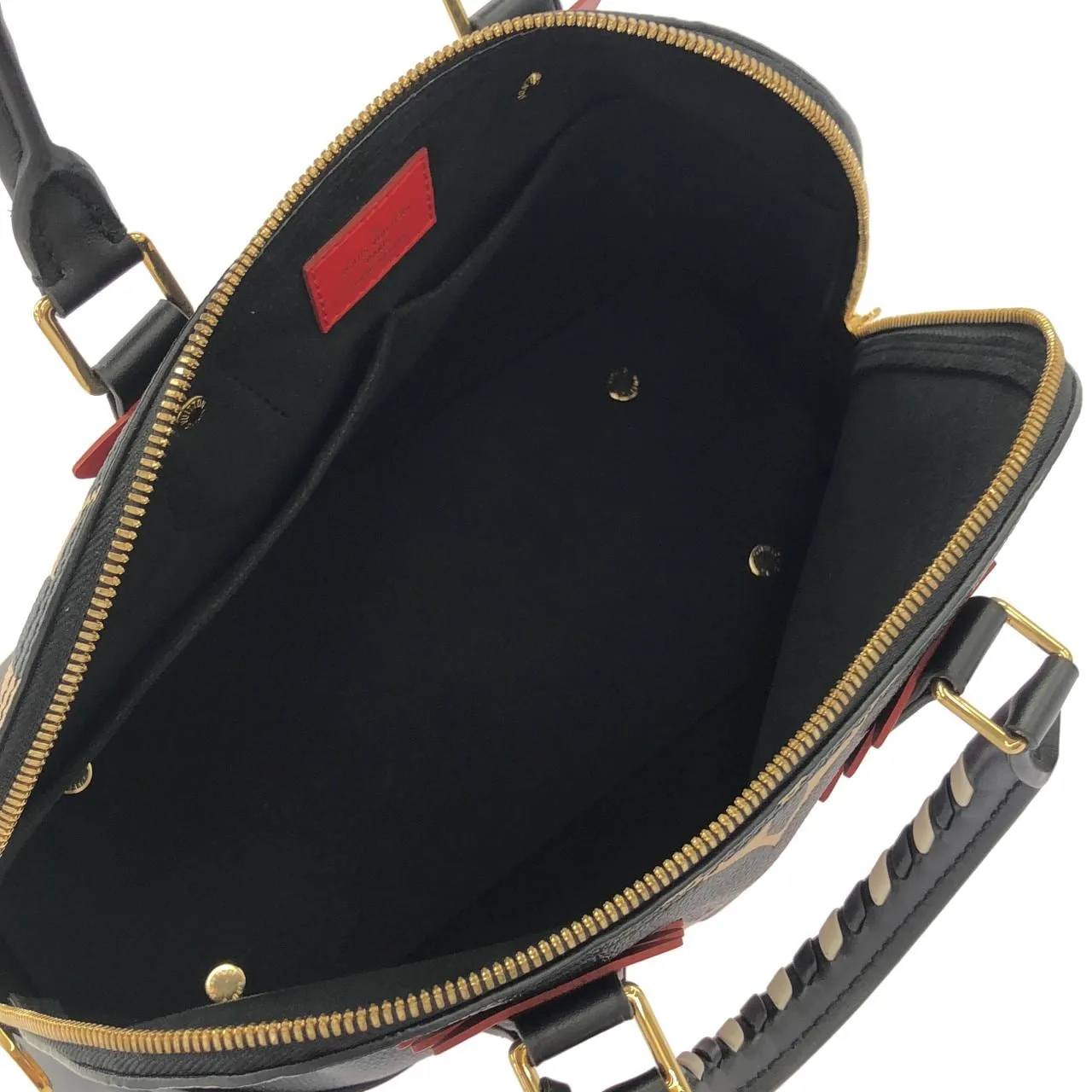LOUIS VUITTON Alma M45380 手提包 黑色 中古品A - 縮圖 7