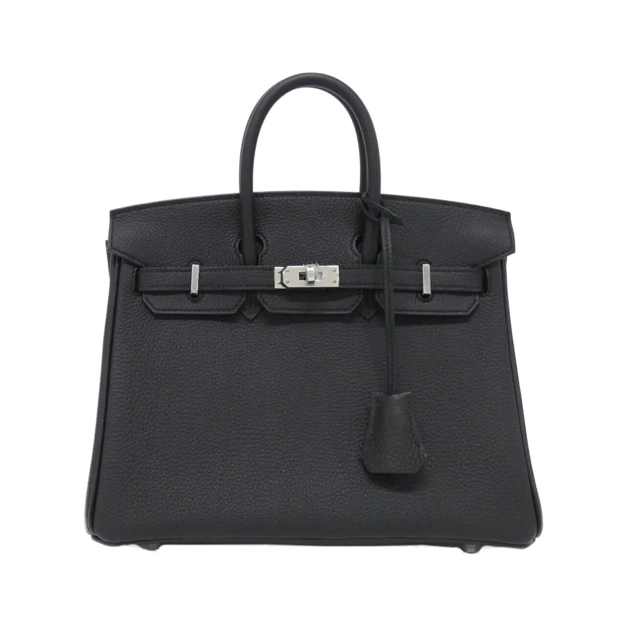 HERMES Birkin 041344CK Handbag Togo Black