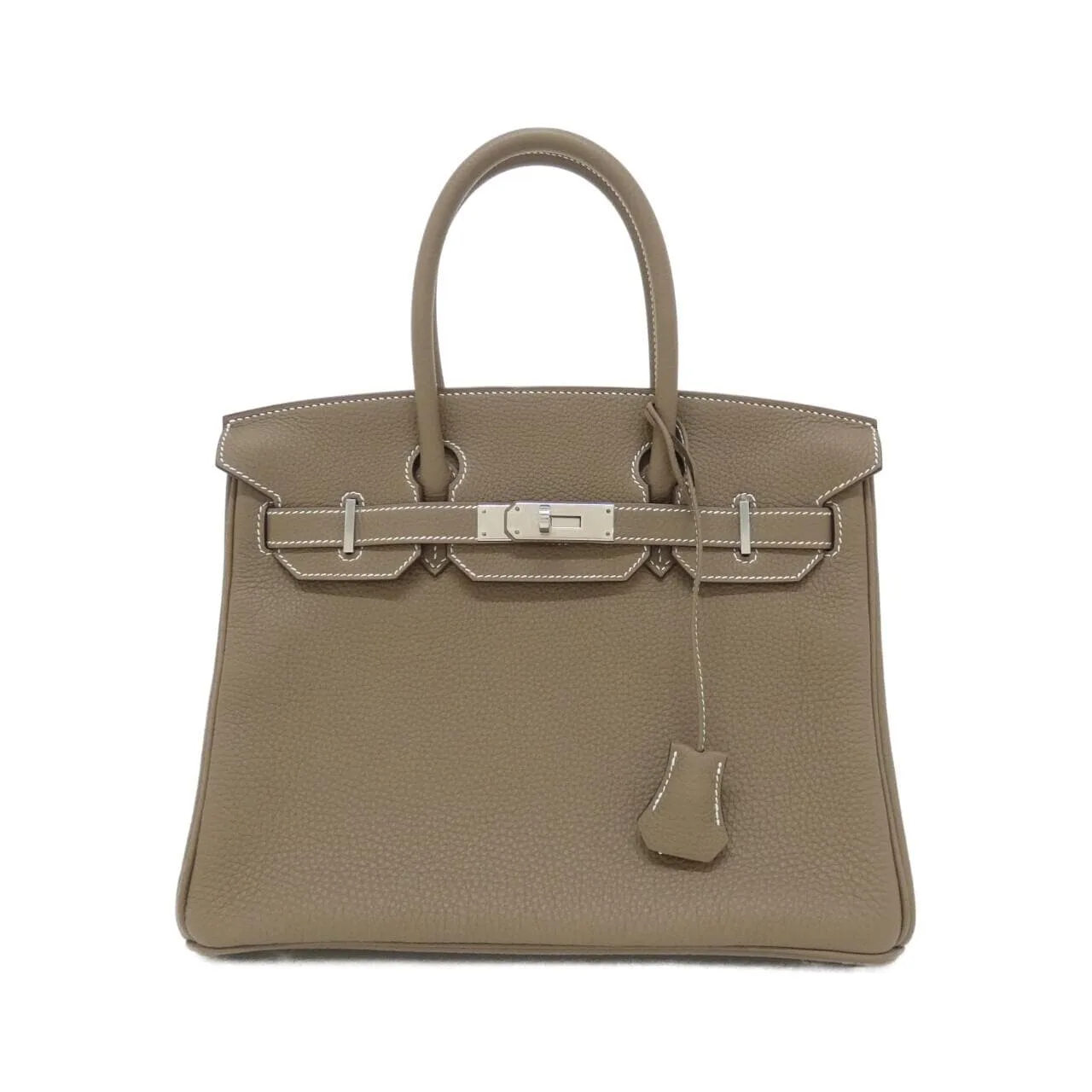 HERMES Birkin 030520CK Handbag Togo Etoupe