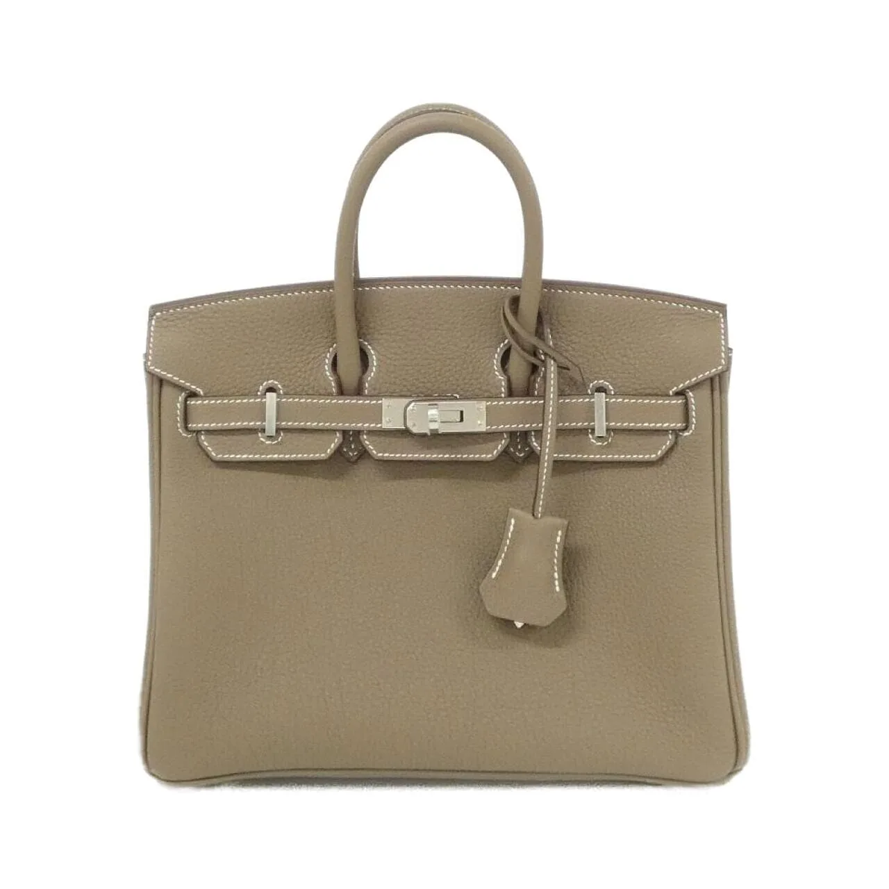 HERMES Birkin 041344CK Handbag Togo Etoupe