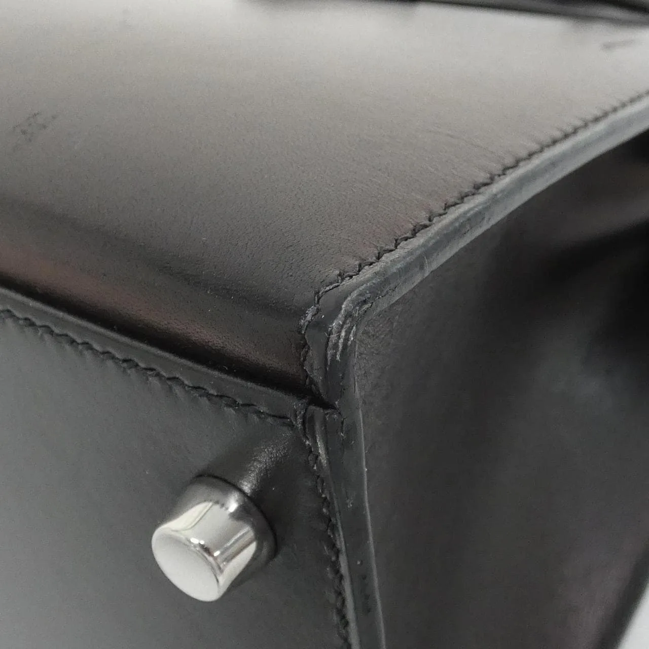 HERMES Kelly 020069CK Handbag Box Calf 3