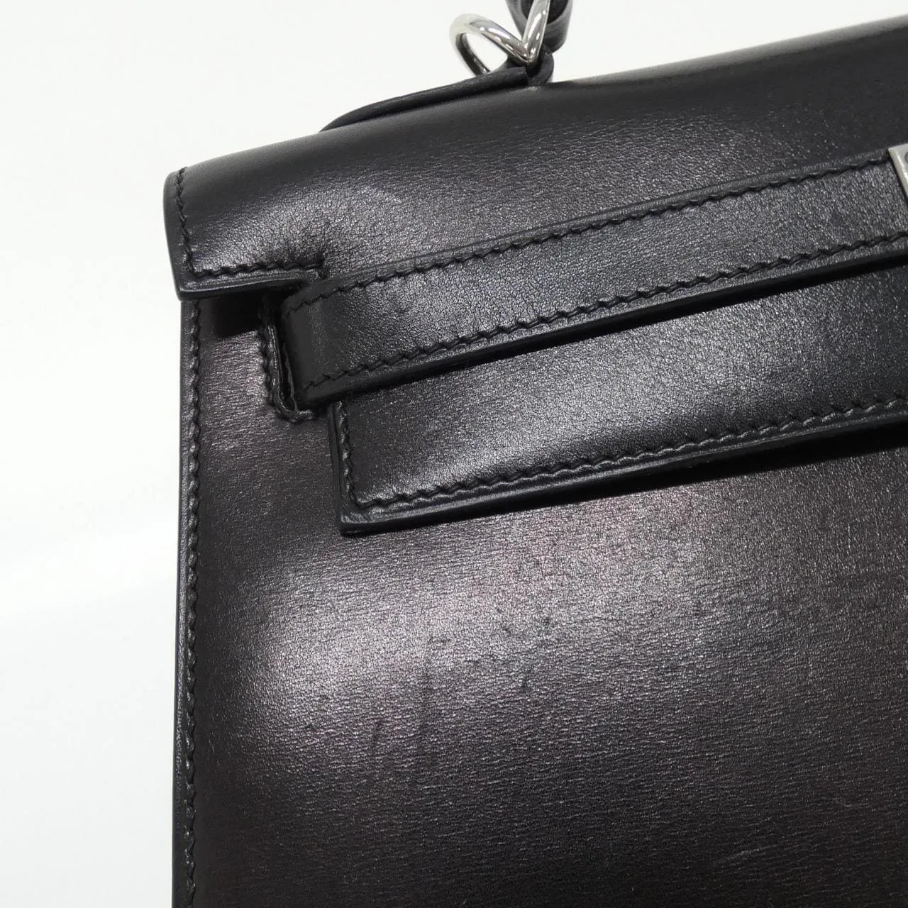 HERMES Kelly 020069CK Handbag Box Calf 4