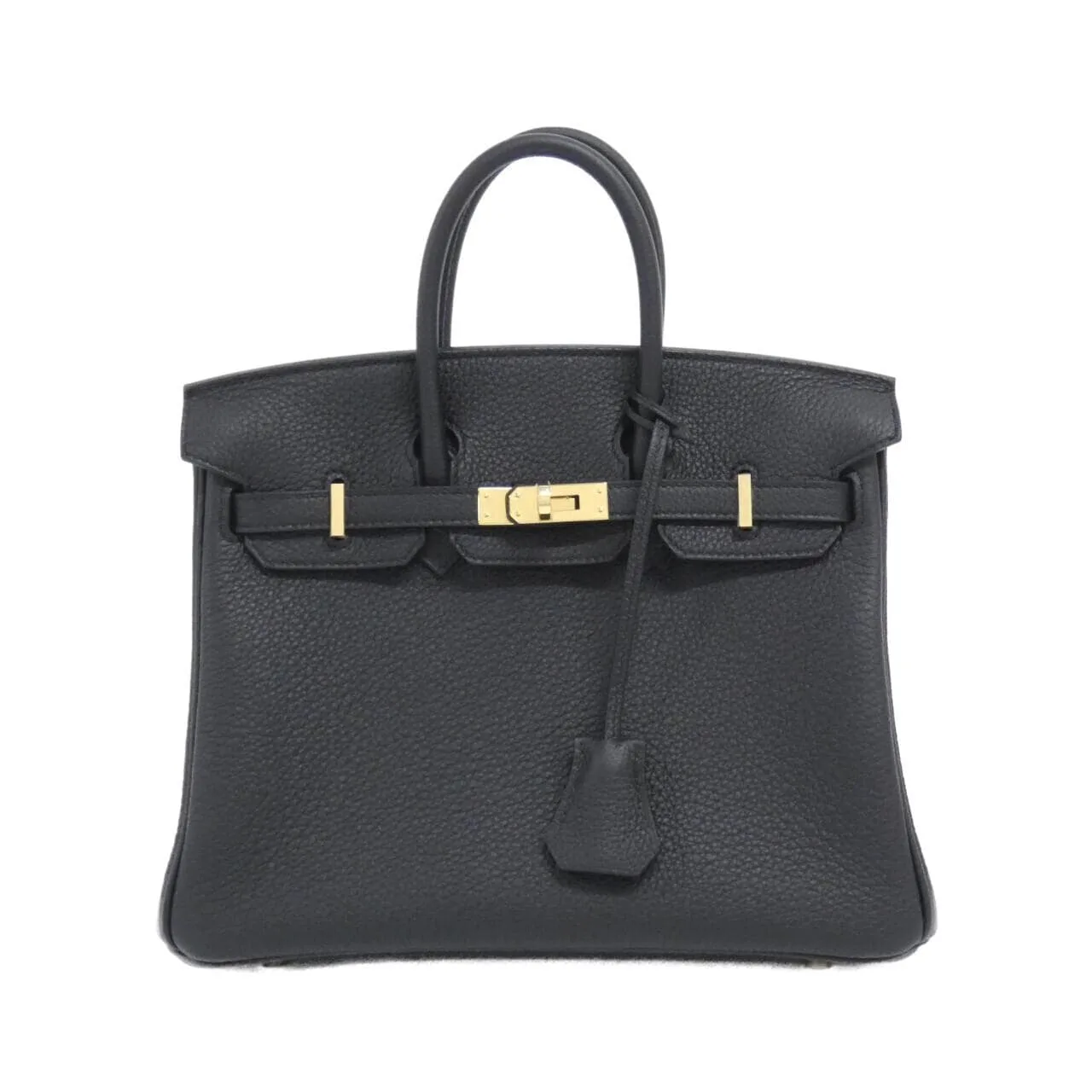 HERMES Birkin 041344CC Handbag Togo Black