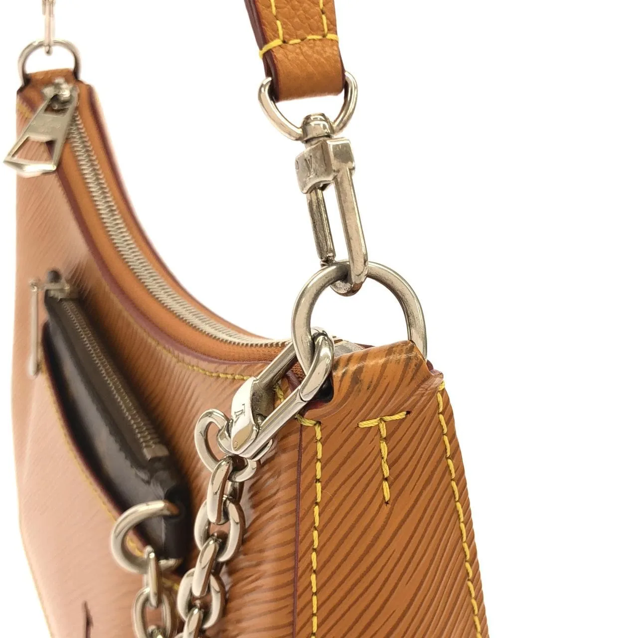 LOUIS VUITTON M80794 肩背包 Epi 黑色 Epi 中古品A - 縮圖 4