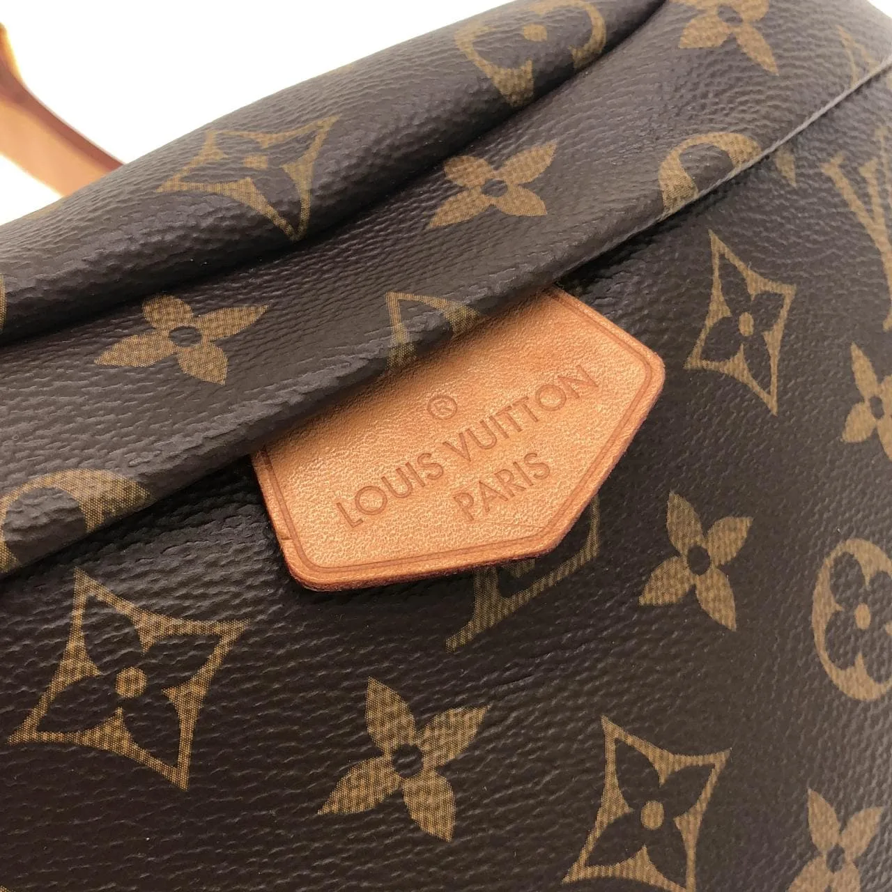 LOUIS VUITTON Bum Bag M43644 肩背包 Monogram 黑色 Monogram 中古品A - 縮圖 4
