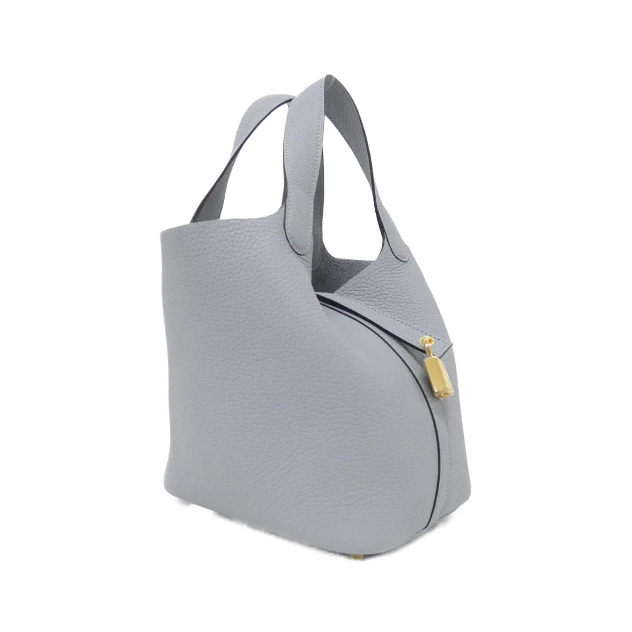 HERMES Picotin 056289CC Handbag Clemence