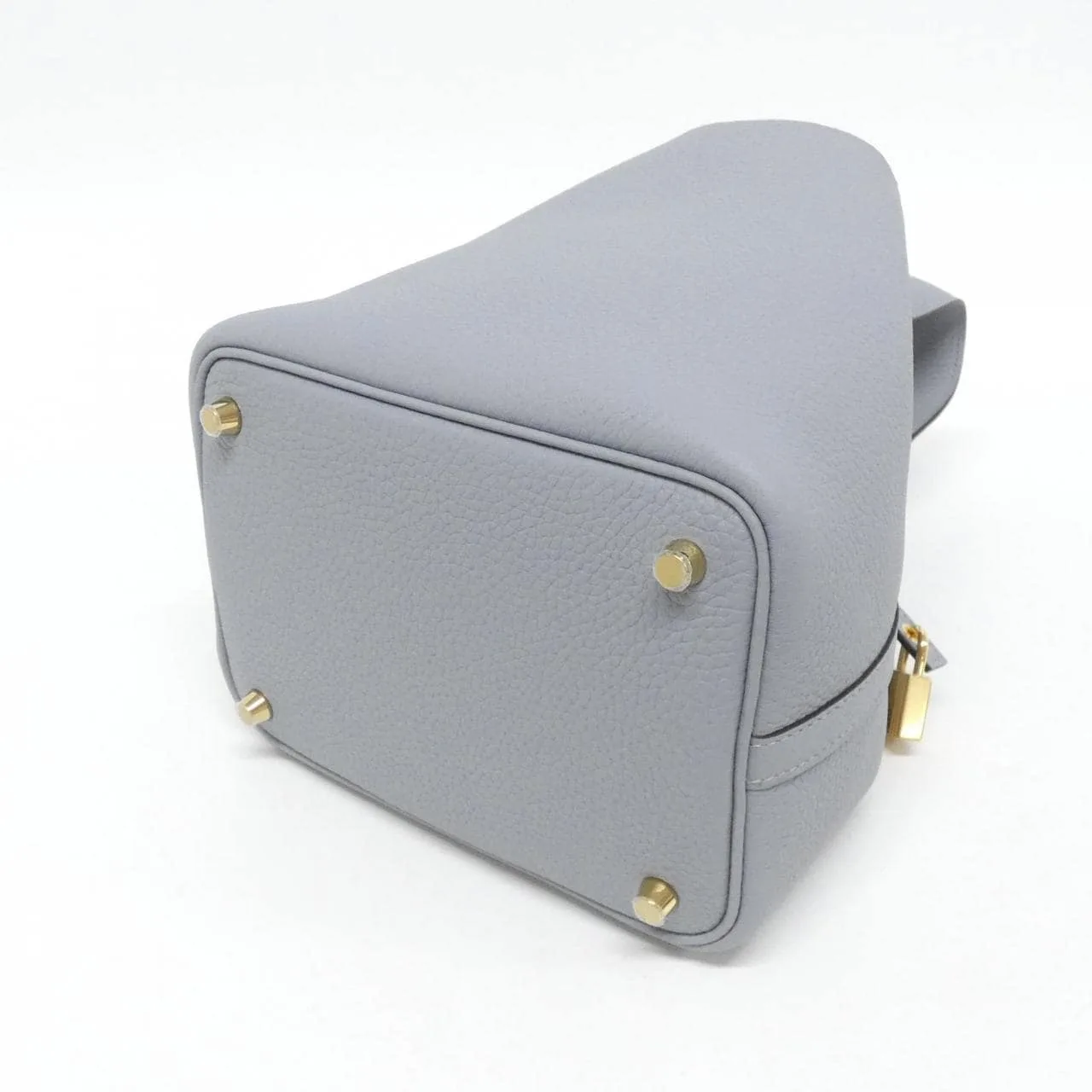 HERMES Picotin 056289CC Handbag Clemence Clemence Leather Unused - Thumbnail 2